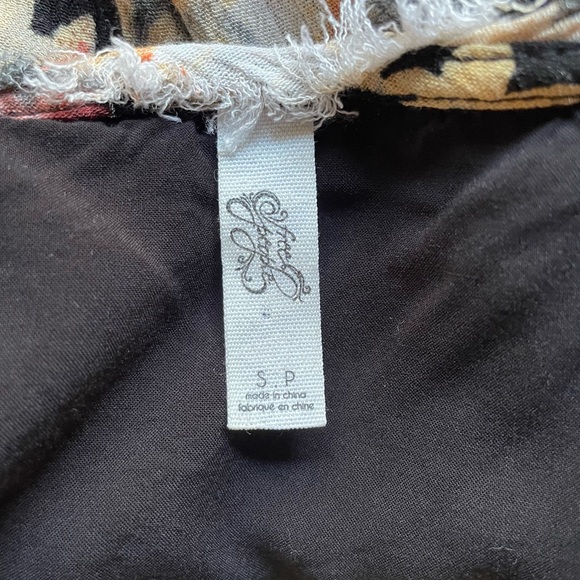 Free People Heart of Gold in Moonlight Mini Babydoll Dress Size S Boho Festival - Picture 9 of 11